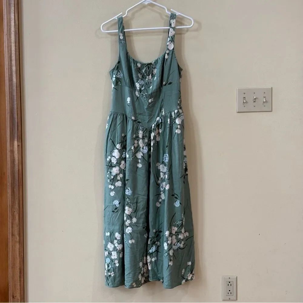 House of Harlow Linen Bland Dress
